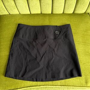 Le Chateau Mini Black Skirt